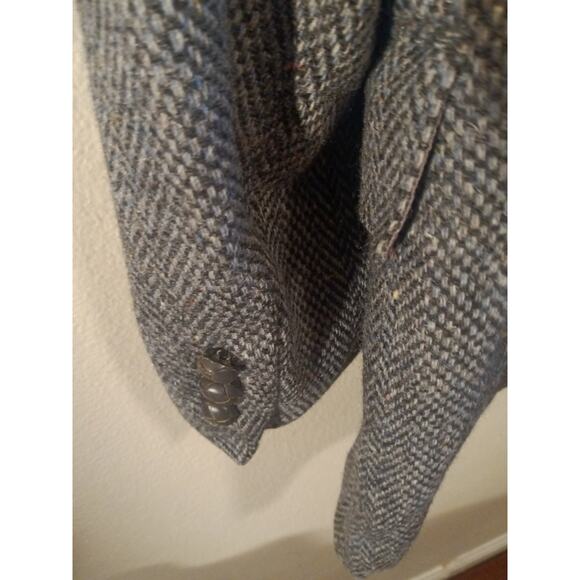 Levi’s Vintage Western Wear Wool Coat Gray 42L Men’s Long Overcoat - Picture 5 of 9